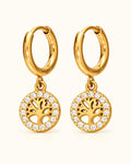 18K Gold PVD Statement Earrings