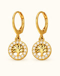 18K Gold PVD Statement Earrings