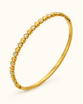 18K Gold PVD Zircon Cuff Bracelet