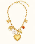 18K Gold PVD Pendant Necklace
