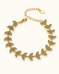 Mermaid Tail Zircon Bracelet
