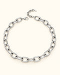 Silver-Tone Pendant Necklace