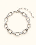 Silver-Tone Minimalist Bracelet