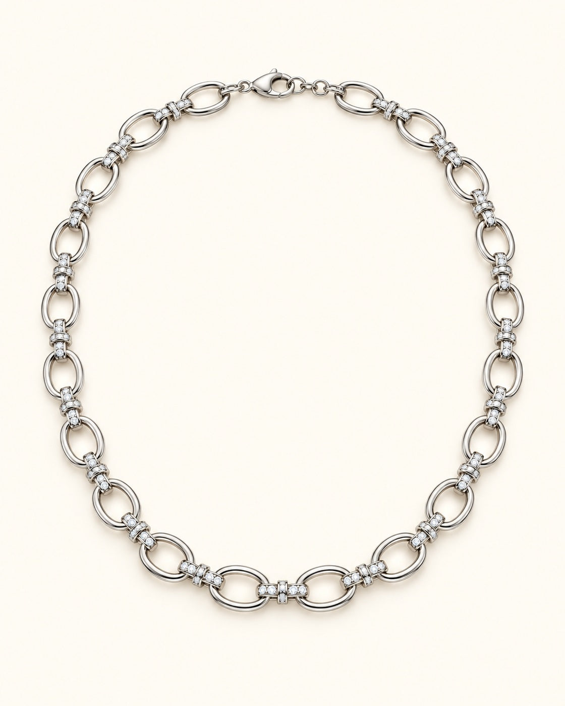 Silver-Tone Pendant Necklace