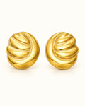 18K Gold PVD Geometric Earrings