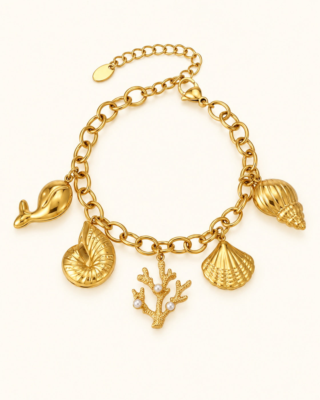 18K Gold PVD White Zircon Zircon Bracelet