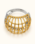 Square Openwork Ring