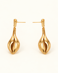 Sculptural Teardrop Statement Earrings