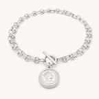 Arden Contemporary Stainless Steel Bracelet — Natural Steel — FOG-BR-0001-ST