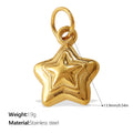 Celia Bold Stainless Steel Necklace — 18K Gold PVD — FOG-NK-0113-GD