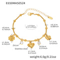 Cleo Sculptural Stainless Steel Bracelet — 18K Gold PVD — FOG-BR-0539-GD