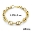 Arden Bold Stainless Steel Bracelet — 18K Gold PVD — FOG-BR-0078-GD