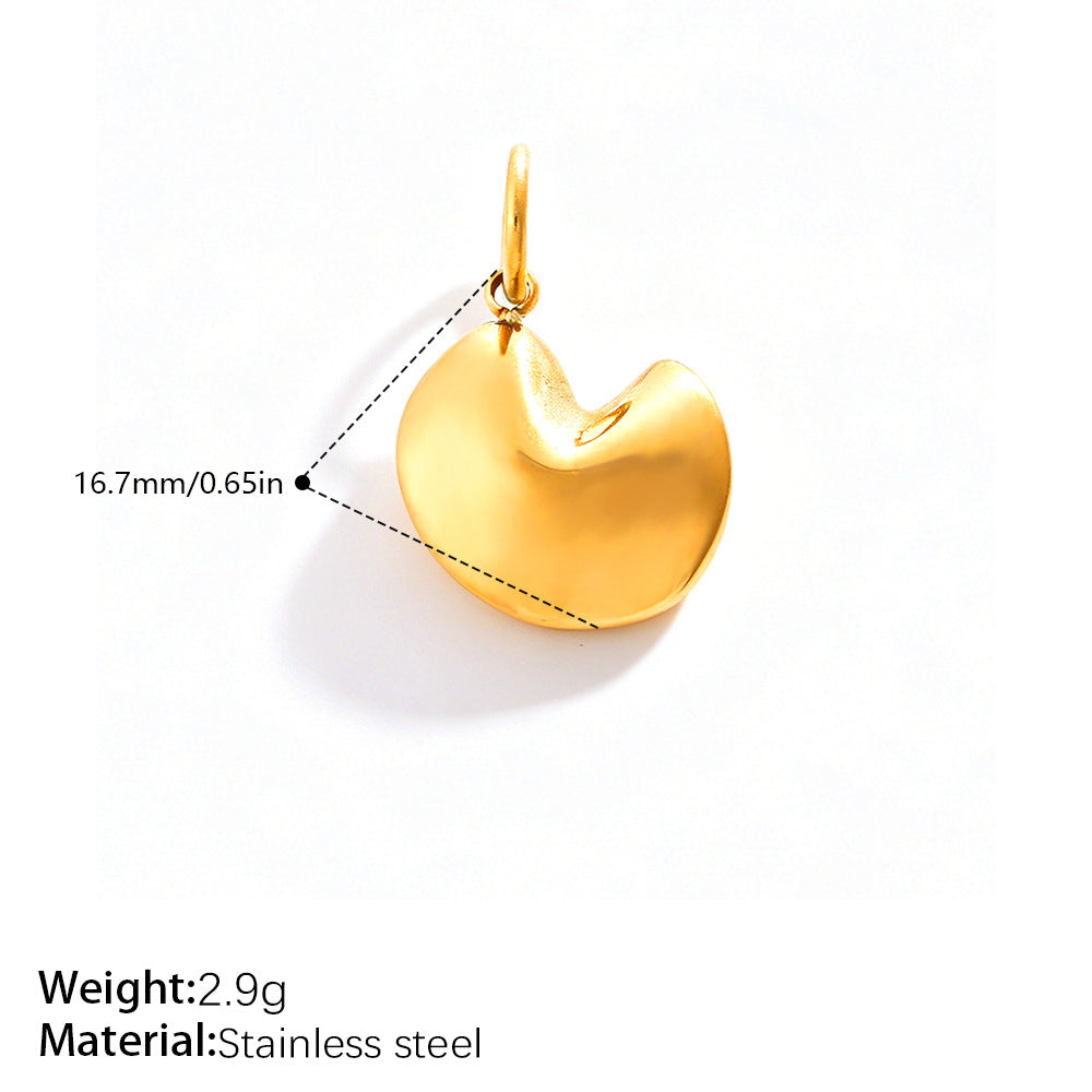 Maris Minimalist Stainless Steel Necklace — 18K Gold PVD — FOG-NK-0143-GD