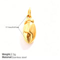 Arden Minimalist Stainless Steel Necklace — 18K Gold PVD — FOG-NK-0150-GD