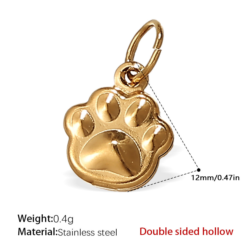 Mira Polished Stainless Steel Necklace — 18K Gold PVD — FOG-NK-0176-GD