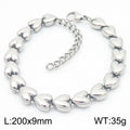 Aurelia Minimalist Stainless Steel Bracelet — Polished Steel — FOG-BR-0116-ST