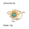 Aurelia Statement Stainless Steel Ring — 18K Gold PVD — FOG-RG-0027-GD