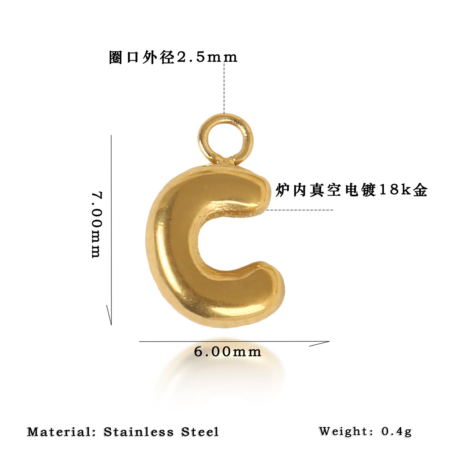 Mira Bold Stainless Steel Necklace — 18K Gold PVD — FOG-NK-0261-GD
