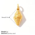 Vela Modern Stainless Steel Necklace — 18K Gold PVD — FOG-NK-0145-GD