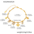 Cleo Statement Stainless Steel Bracelet — 18K Gold PVD — FOG-BR-0541-GD