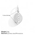 Aurelia Organic Stainless Steel Necklace — 18K Gold PVD — FOG-NK-0158-GD