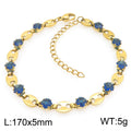 Liora Bold Stainless Steel Bracelet — 18K Gold PVD — FOG-BR-0084-GD