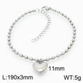 Nova Bold Stainless Steel Bracelet — Polished Steel — FOG-BR-0073-ST