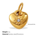 Aurelia Minimalist Stainless Steel Necklace — 18K Gold PVD — FOG-NK-0103-GD