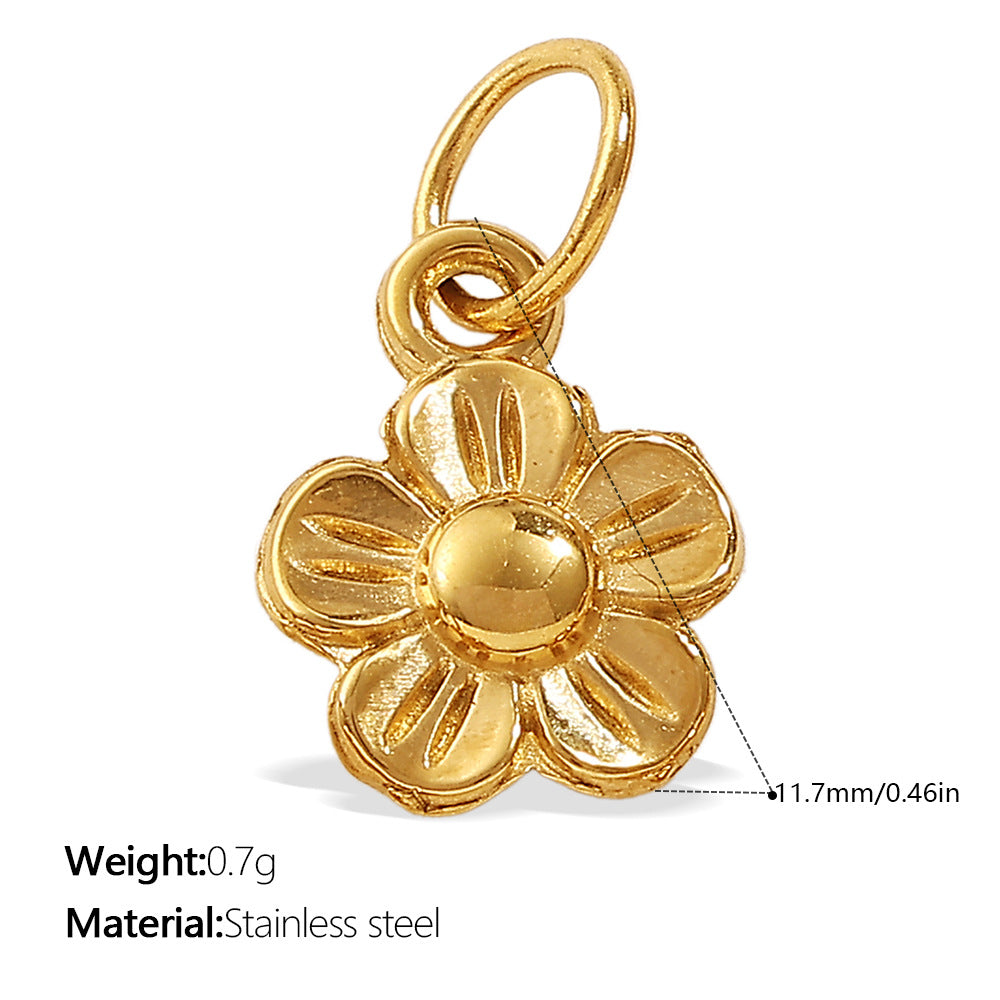 Celia Bold Stainless Steel Necklace — 18K Gold PVD — FOG-NK-0106-GD