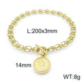Arden Bold Stainless Steel Bracelet — 18K Gold PVD — FOG-BR-0001-GD