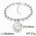 Aurelia Bold Stainless Steel Bracelet — Polished Steel — FOG-BR-0040-ST