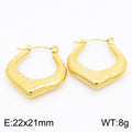 Aurelia Organic Stainless Steel Earrings — 18K Gold PVD — FOG-ER-0131-GD