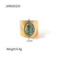 Vela Bold Stainless Steel Ring — 18K Gold PVD — FOG-RG-0015-GD