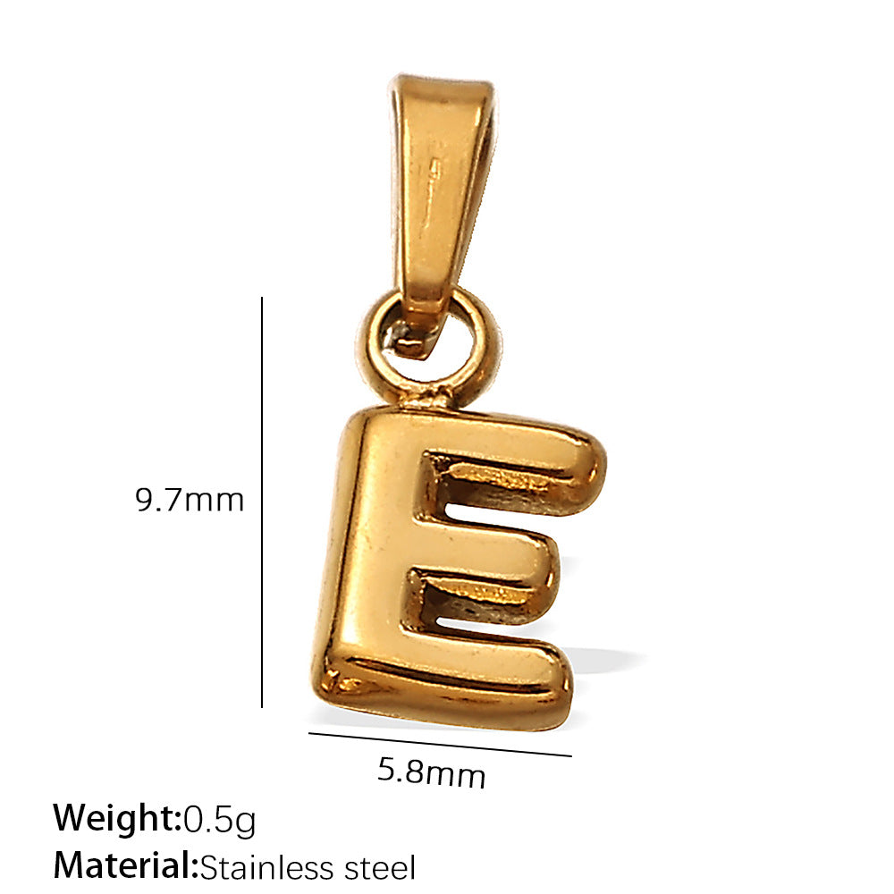 Vela Bold Stainless Steel Charm — 18K Gold PVD — FOG-CH-0221-GD
