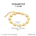Solis Contemporary Stainless Steel Bracelet — 18K Gold PVD — FOG-BR-0113-GD