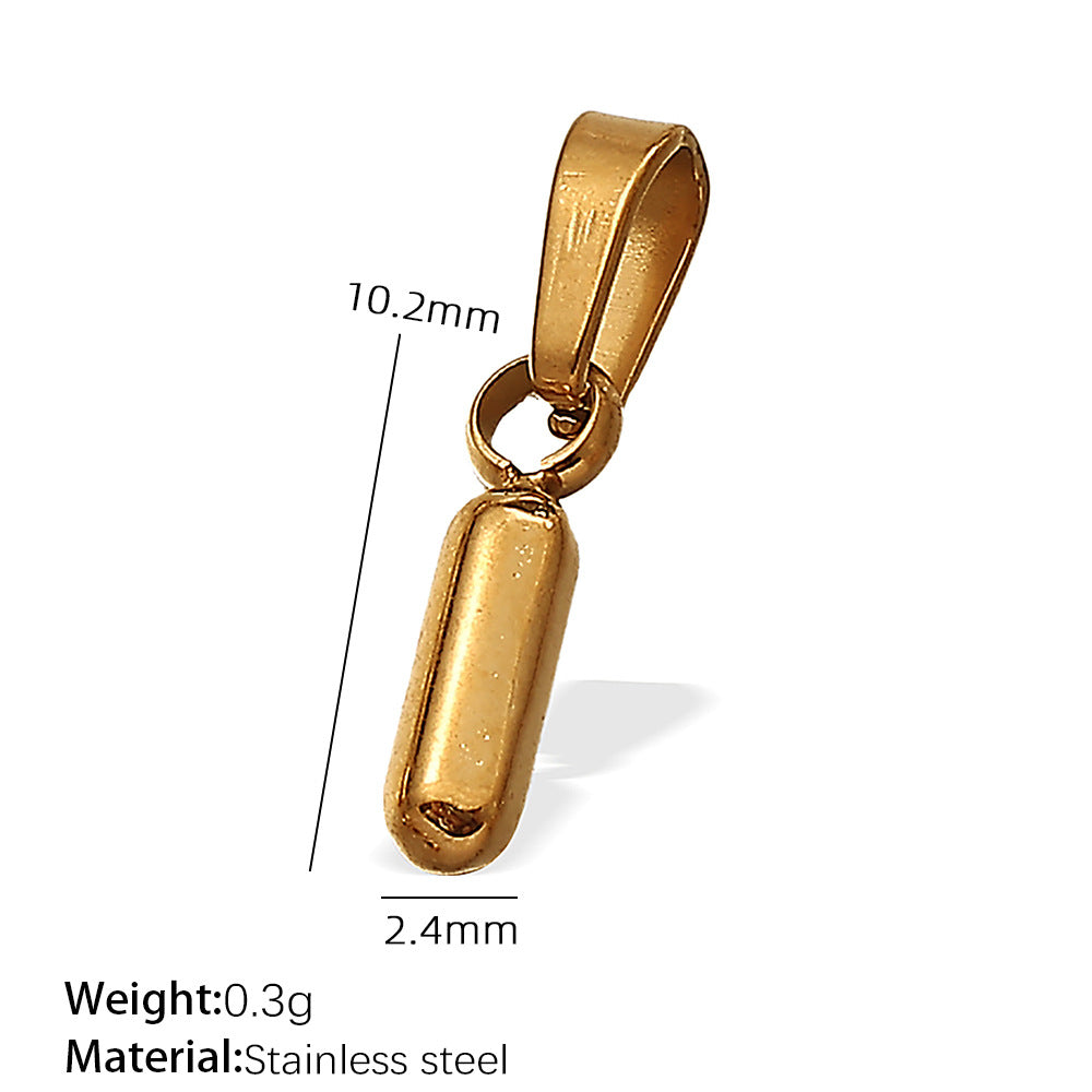 Arden Bold Stainless Steel Charm — 18K Gold PVD — FOG-CH-0225-GD