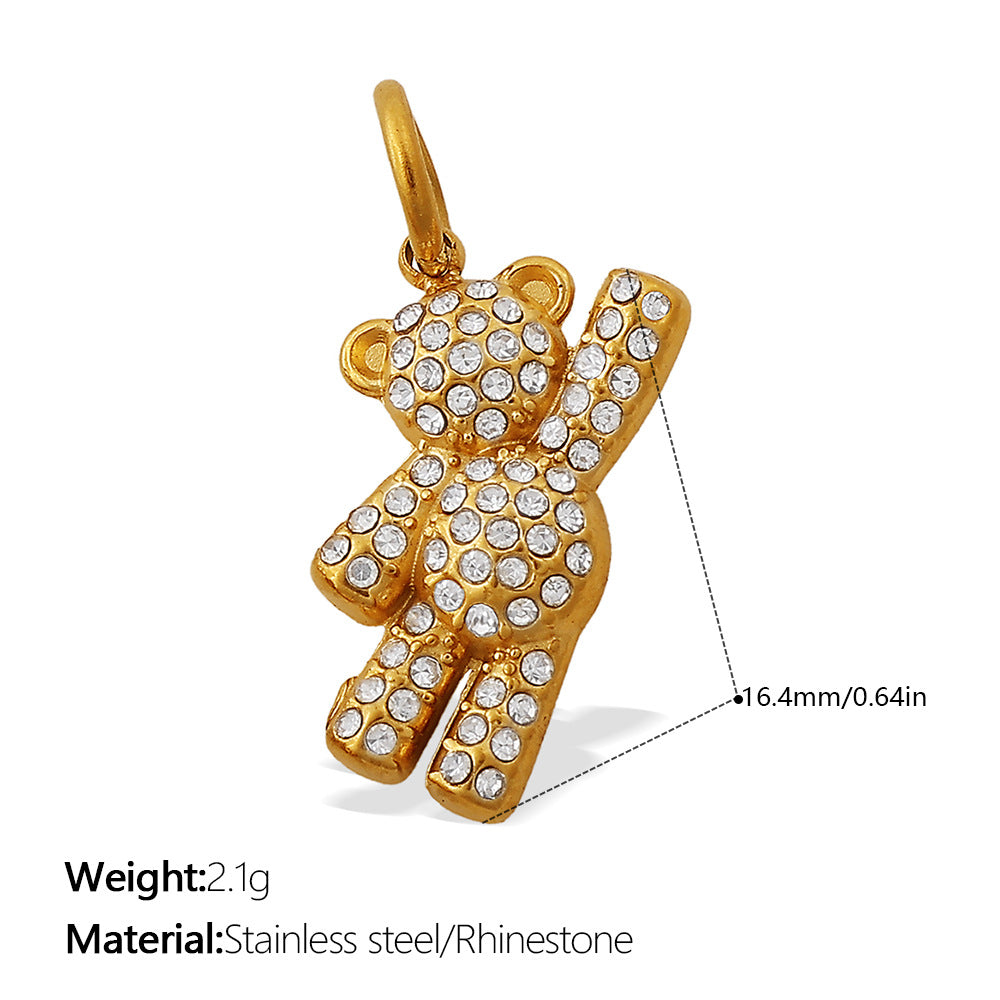 Vela Bold Stainless Steel Necklace — 18K Gold PVD — FOG-NK-0129-GD