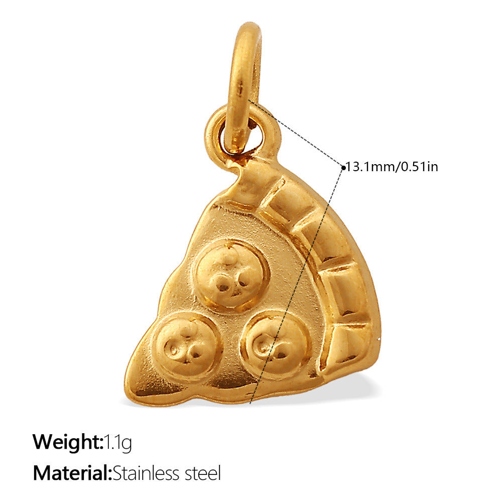 Nola Organic Stainless Steel Charm — 18K Gold PVD — FOG-CH-0046-GD