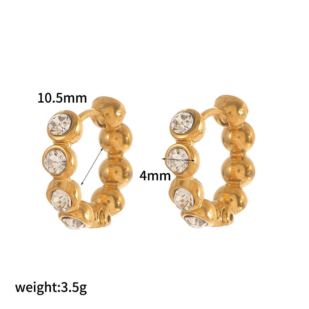 Nova Organic Stainless Steel Jewelry — 18K Gold PVD — FOG-OT-0328-GD