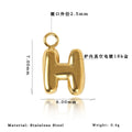 Mira Minimalist Stainless Steel Necklace — 18K Gold PVD — FOG-NK-0271-GD