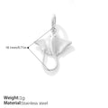 Celia Modern Stainless Steel Necklace — 18K Gold PVD — FOG-NK-0141-GD