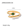 Nova Minimalist Stainless Steel Ring — 18K Gold PVD — FOG-RG-0009-GD