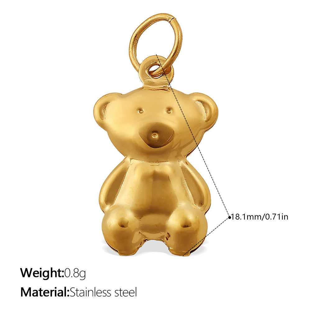 Vela Bold Stainless Steel Necklace — 18K Gold PVD — FOG-NK-0118-GD