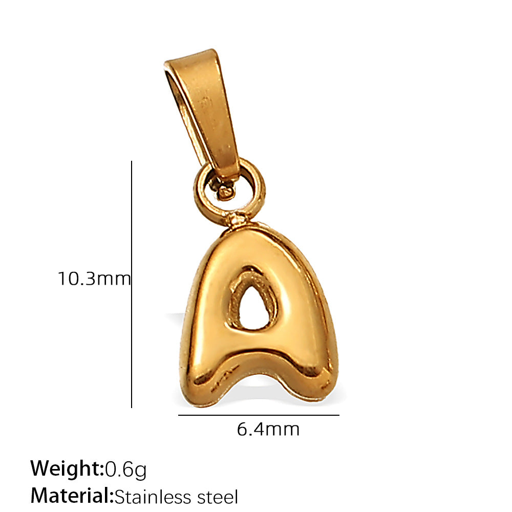 Arden Organic Stainless Steel Charm — 18K Gold PVD — FOG-CH-0217-GD