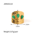 Aurelia Bold Stainless Steel Ring — 18K Gold PVD — FOG-RG-0019-GD