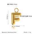 Mira Contemporary Stainless Steel Necklace — 18K Gold PVD — FOG-NK-0267-GD