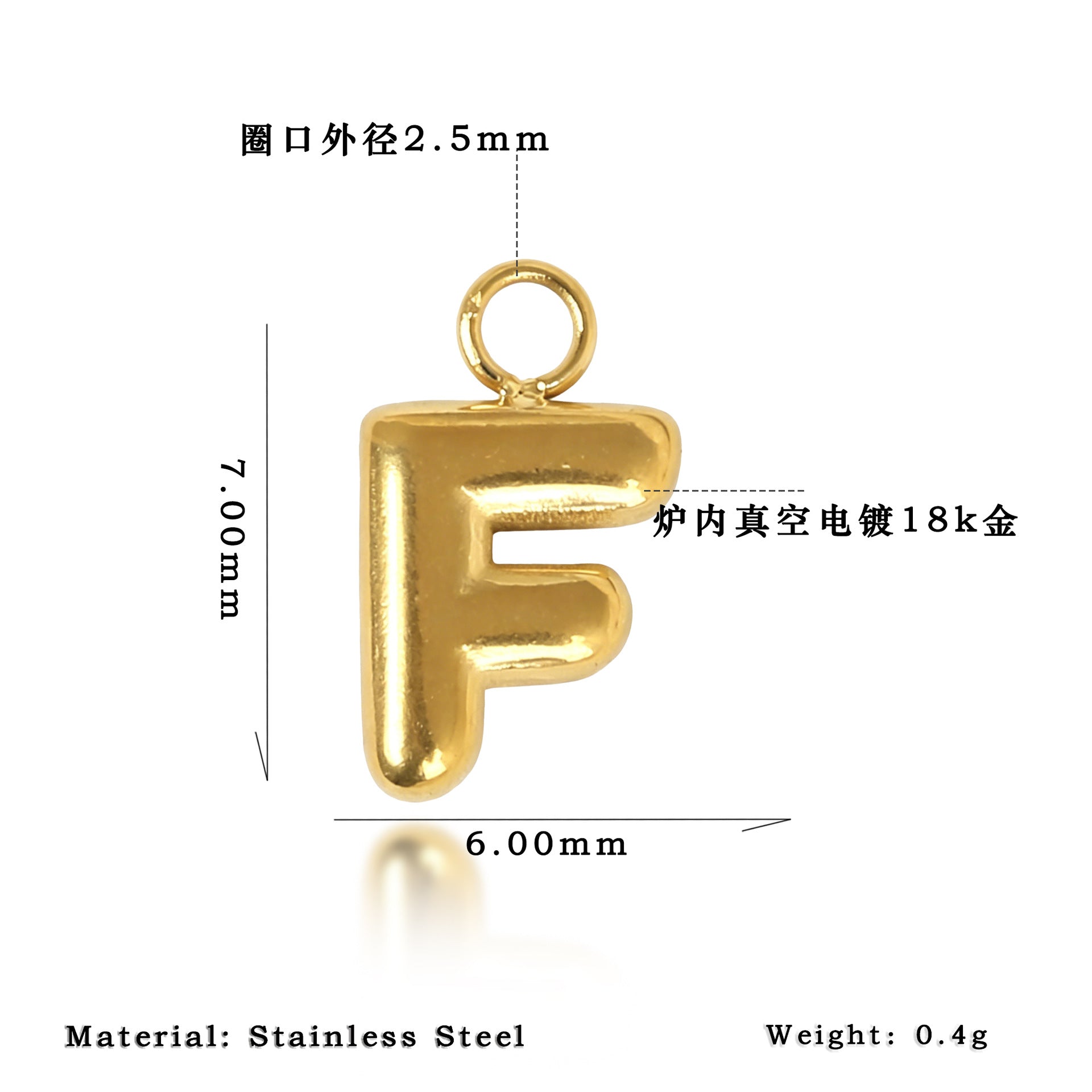 Mira Contemporary Stainless Steel Necklace — 18K Gold PVD — FOG-NK-0267-GD
