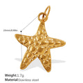 Aurelia Statement Stainless Steel Necklace — 18K Gold PVD — FOG-NK-0185-GD