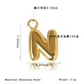 Mira Contemporary Stainless Steel Necklace — 18K Gold PVD — FOG-NK-0283-GD
