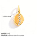 Mira Statement Stainless Steel Necklace — 18K Gold PVD — FOG-NK-0157-GD